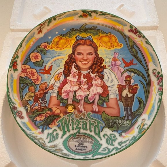 COMPLETE SET: Wizard of Oz Musical Moments Collector's Plates (8 plates) - Picture 8 of 16